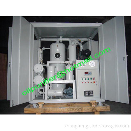 Weather-Proof (Enclosed Type) Vacuum Dielectric Oil Filtering Unit , Transformer Oil Purification Machine